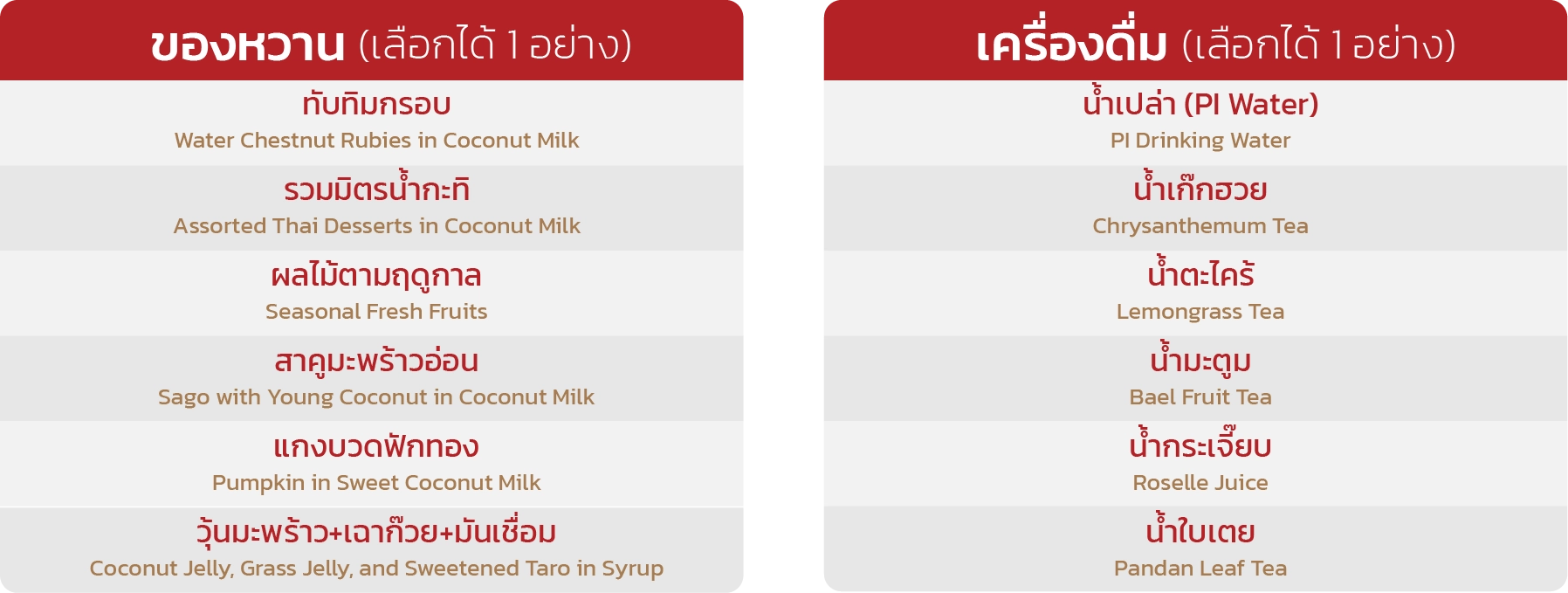 จัดเลี้ยงบุฟเฟต์สุดคุ้ม